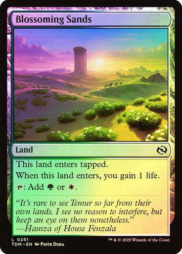 Blossoming Sands Foil
