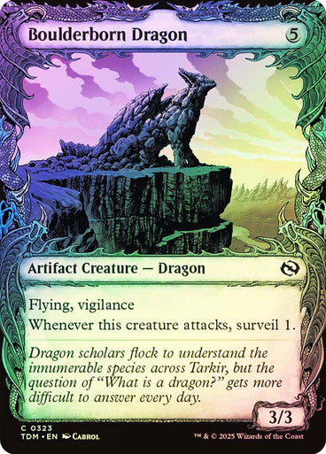 Boulderborn Dragon (Showcase) Foil
