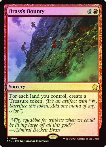 Brass's Bounty Foil