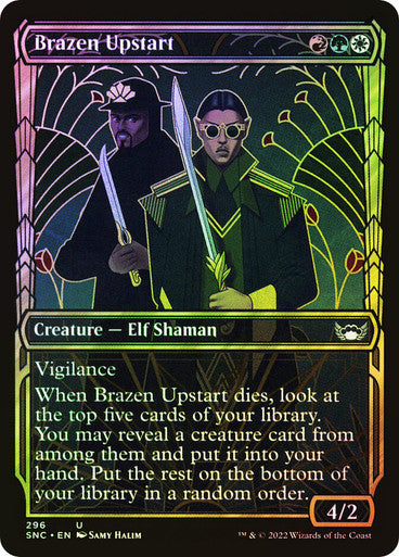 Brazen Upstart (Showcase) Foil