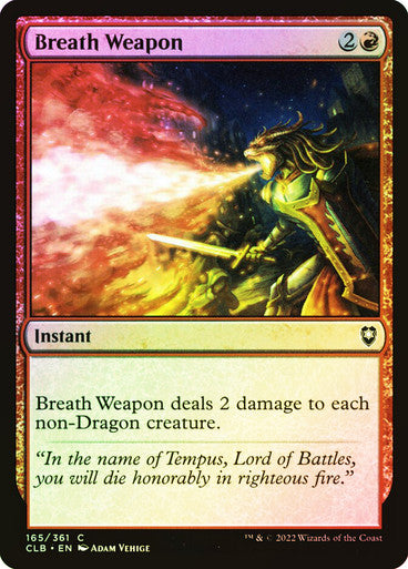 Breath Weapon Foil