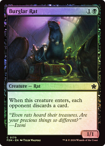 Burglar Rat Foil