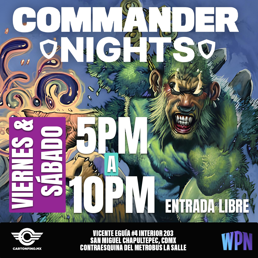 Pase de Evento: COMMANDER NIGHTS