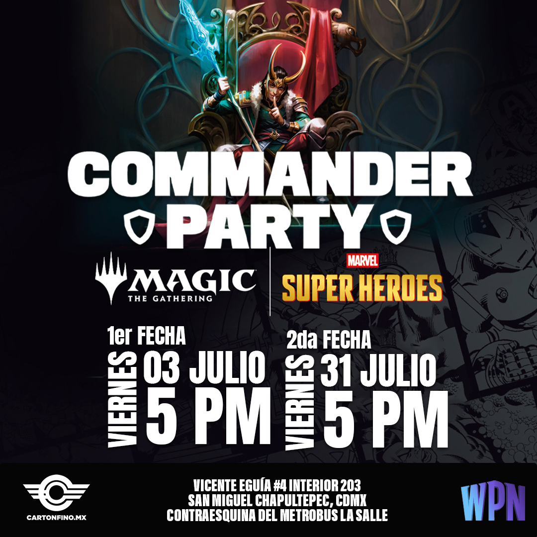 Pase de Evento: Marvel Super Heroes Commander Party