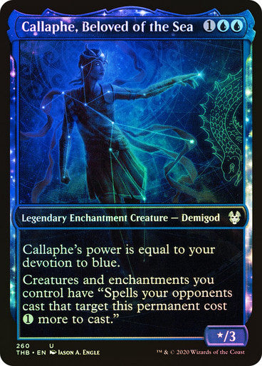 Callaphe, Beloved of the Sea (Showcase) Foil