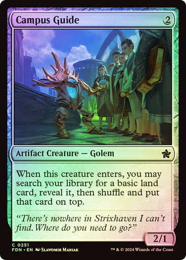 Campus Guide Foil