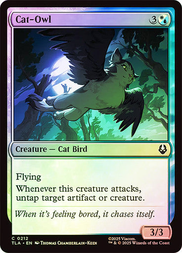 Cat-Owl Foil