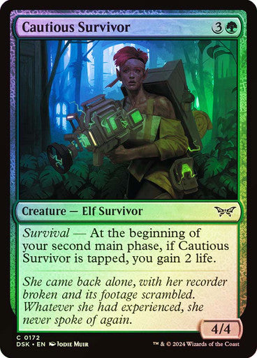Cautious Survivor Foil