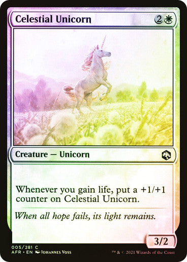 Celestial Unicorn Foil