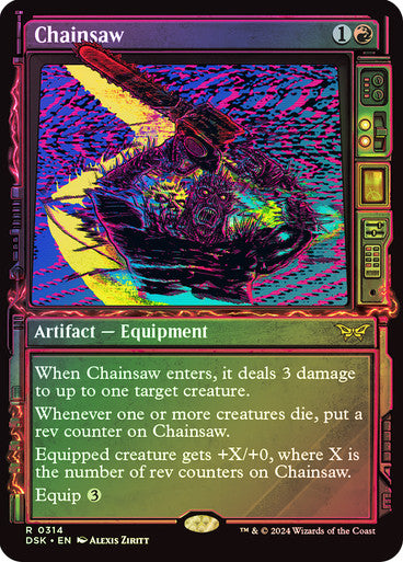 Chainsaw (Showcase) Foil