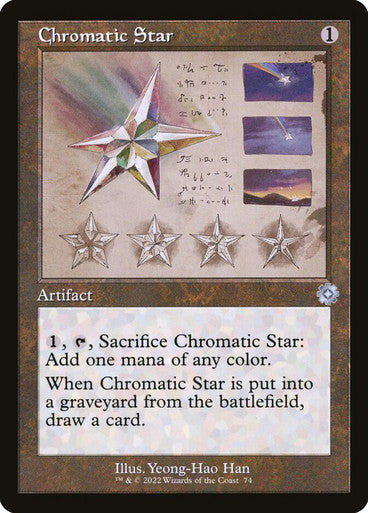 Chromatic Star (Retro Frame)