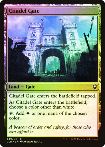 Citadel Gate Foil