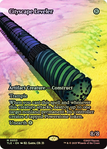 Cityscape Leveler (Borderless) Foil
