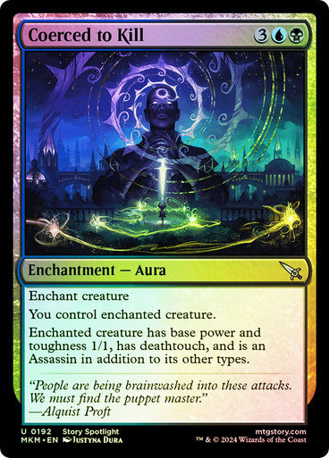 Coerced to Kill Foil
