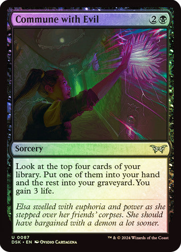 Commune with Evil Foil