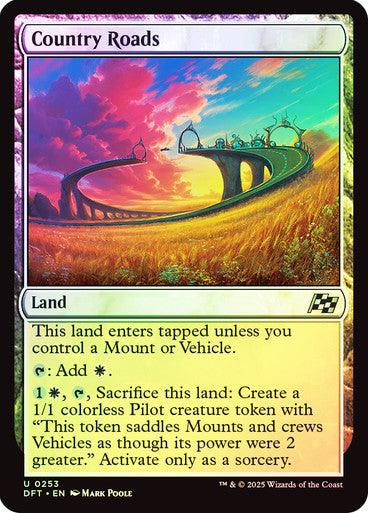 Country Roads Foil