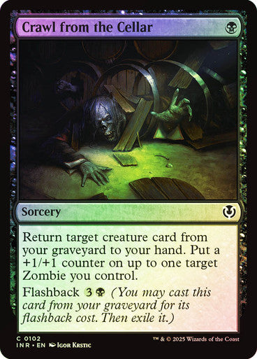 Crawl from the Cellar Foil