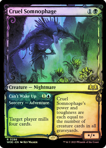 Cruel Somnophage // Can't Wake Up (Showcase) Foil