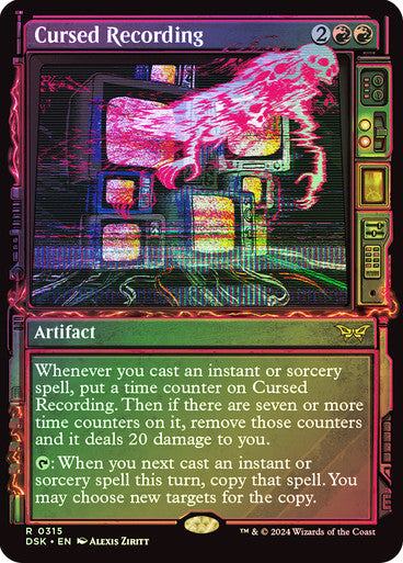Cursed Recording (Showcase) Foil