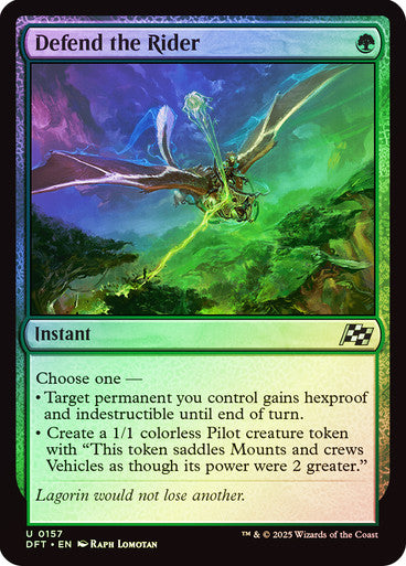 Defend the Rider Foil