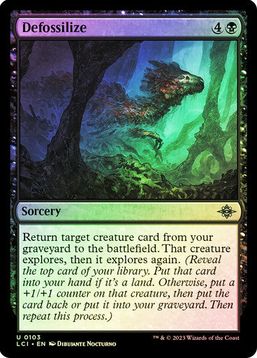 Defossilize Foil