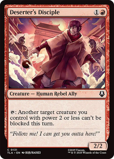 Deserter's Disciple