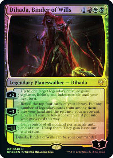 Dihada, Binder of Wills Foil