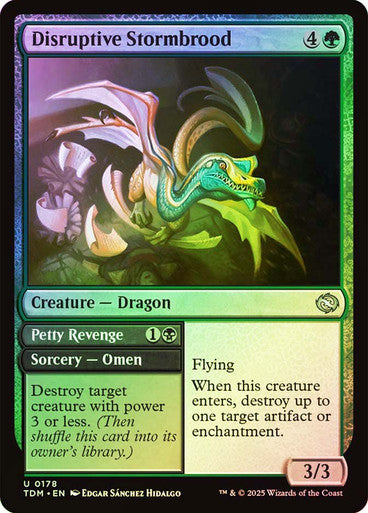 Disruptive Stormbrood // Petty Revenge Foil