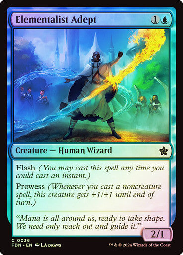 Elementalist Adept Foil