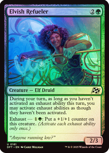 Elvish Refueler Foil