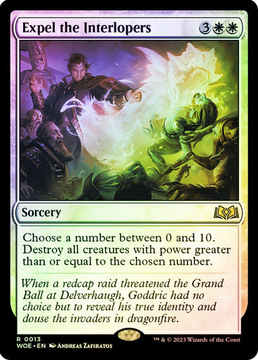 Expel the Interlopers Foil