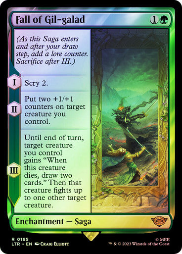 Fall of Gil-galad Foil