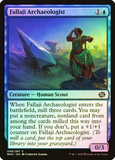 Fallaji Archaeologist Foil