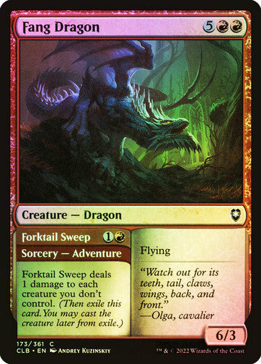 Fang Dragon // Forktail Sweep Foil