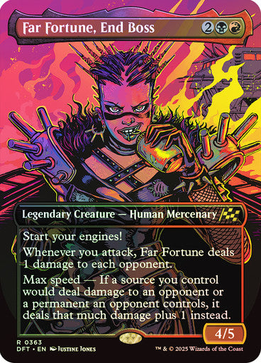 Far Fortune, End Boss (Borderless) Foil