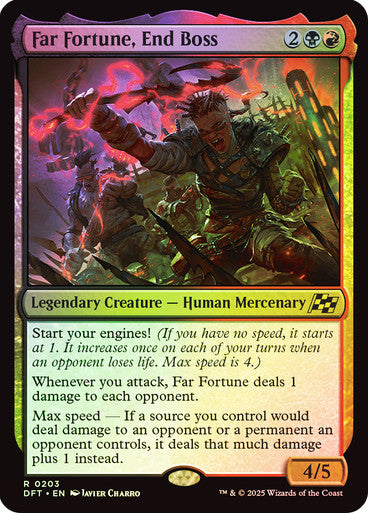 Far Fortune, End Boss Foil