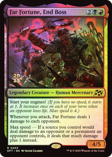 Far Fortune, End Boss (Prerelease) Foil