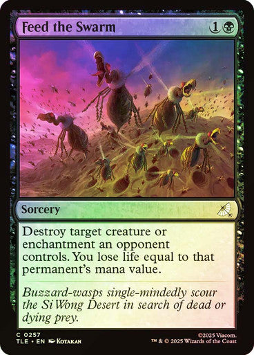 Feed the Swarm Foil