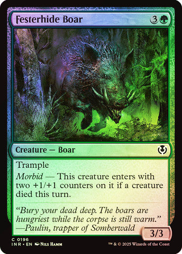 Festerhide Boar Foil