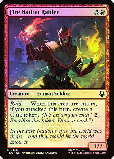 Fire Nation Raider Foil