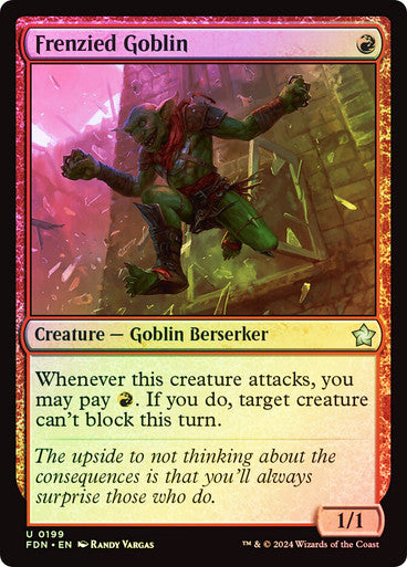 Frenzied Goblin Foil