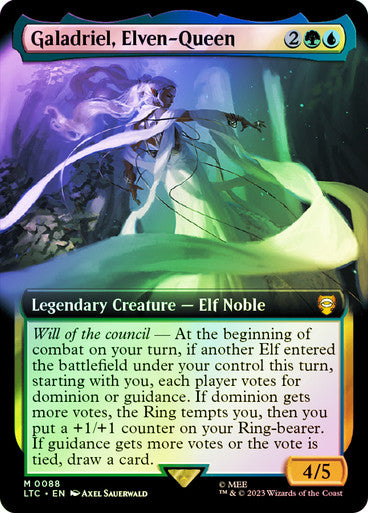 Galadriel, Elven-Queen (Extended Art) Foil