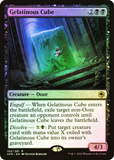 Gelatinous Cube Foil