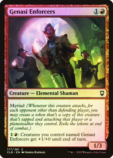 Genasi Enforcers Foil