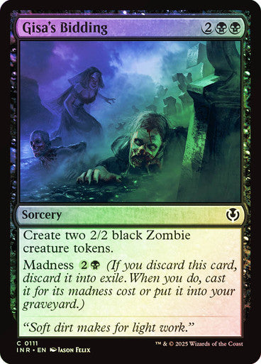 Gisa's Bidding Foil