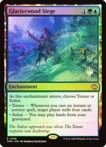 Glacierwood Siege (Promo Pack) Foil