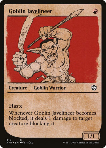 Goblin Javelineer (Spanish)