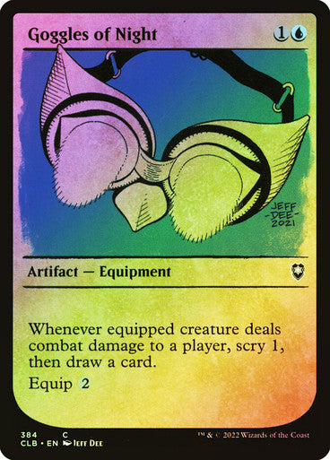 Goggles of Night (Showcase) Foil
