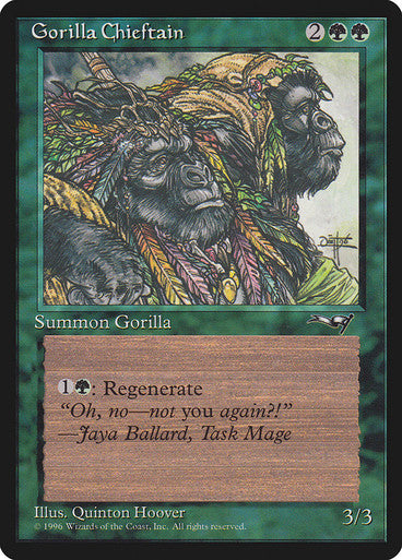 Gorilla Chieftain (Two Gorillas)