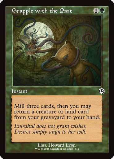 Grapple with the Past (Retro Frame)